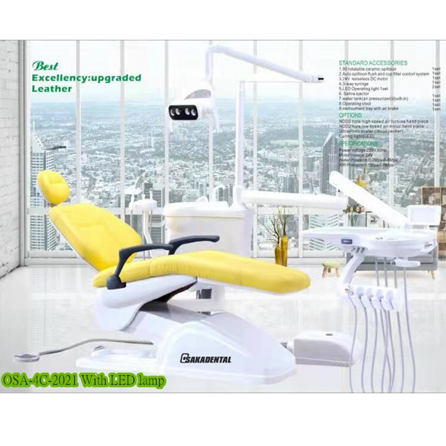 Sillón Dental Económico con Lámpara led