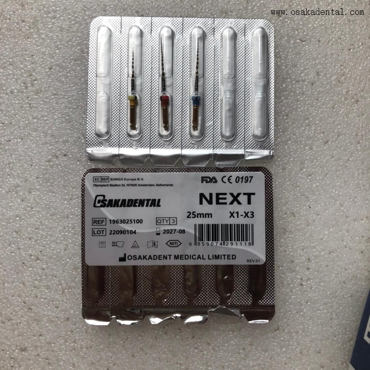 Dental NITI Archivos Protaper Next File OSA-N+S