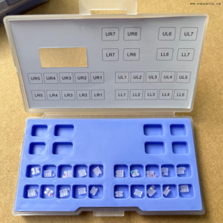 Soporte de cerámica para uso en clínica dental 20 piezas