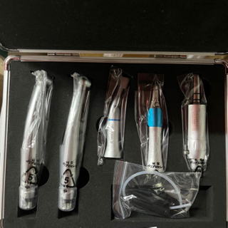 Juego de pieza de mano dental con rodamiento de cerámica y caja de metal