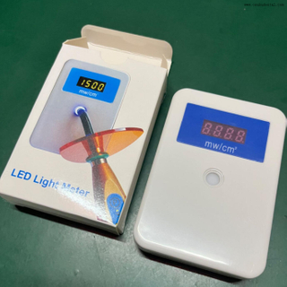 Medidor de luz LED para luz de curado