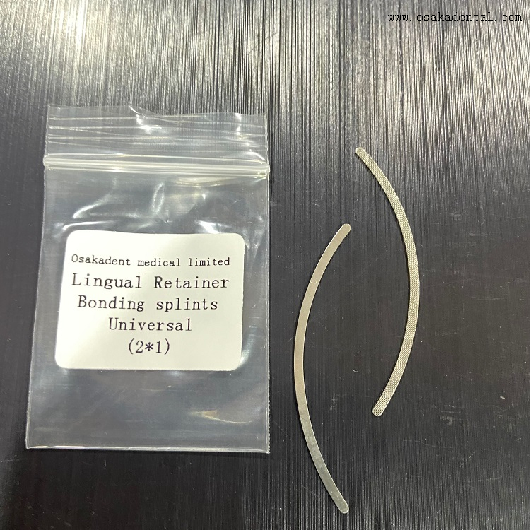 Férulas de unión de retenedor Lingual de ortodoncia Dental Universal