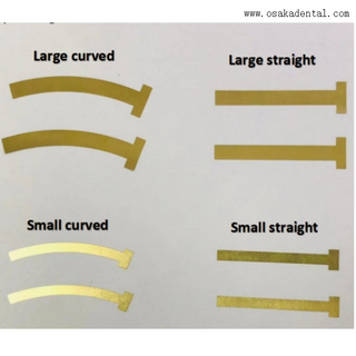 Nuevo tipo de bandas de matriz dental Banda T