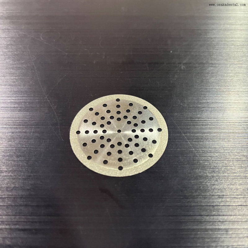 Rueda abrasiva de diamante Dental, cortador de disco de sierra, modelado de recorte