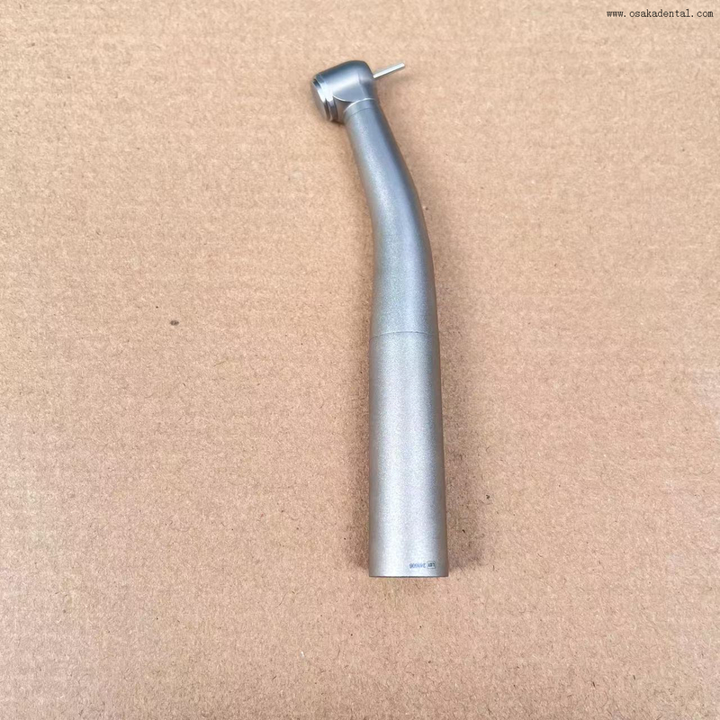 Pieza de mano de alta velocidad de fibra óptica de titanio súper ligera sin acoplamiento