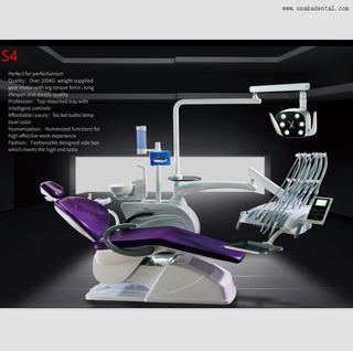 Sillón dental con luz LED de nuevo estilo con tubo al revés OSA-S4