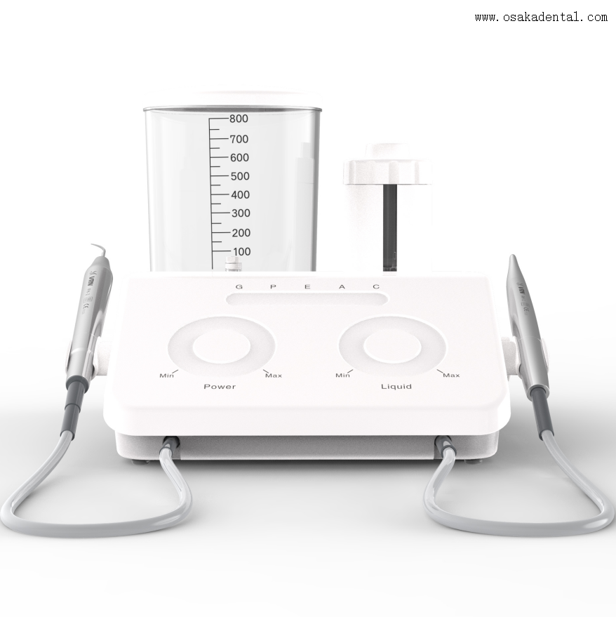 Escalador dental ultrasónico de dientes con función de profilaxis de aire