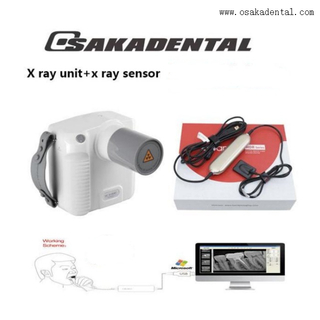 Máquina de rayos X dental y unidad de sensor digital
