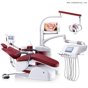 Unidad de sillón dental con pantalla táctil y sistema de control digital