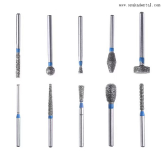 Fresas de diamante para pieza de mano dental de alta velocidad