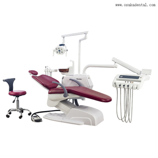 Nuevo diseño, tipo táctil, bandeja de instrumentos, sillón dental con 9 memorias