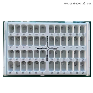 Juego completo de corona dental de metal para niños