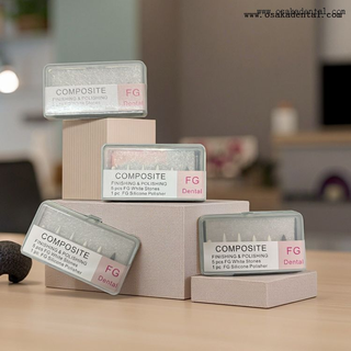Kits de acabado y pulido de compuesto Dental FG, piedra blanca OSA-FG01