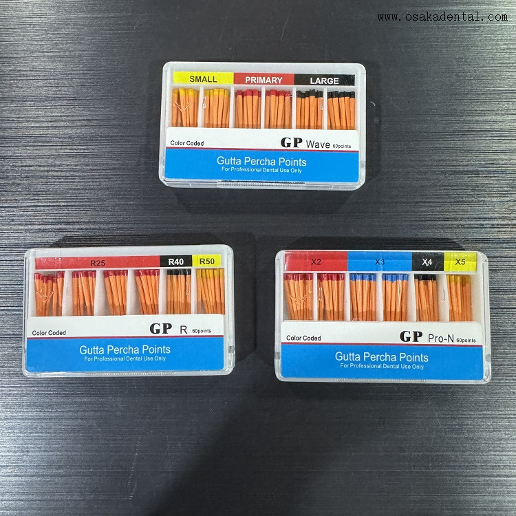 Punta de papel de punta de gutapercha Dental para Pronext Reciproc Wave One