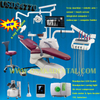 Unidad dental de asiento grande y suave para uso clínico Sillón dental con opción para uso en clínica dental OSA-A2