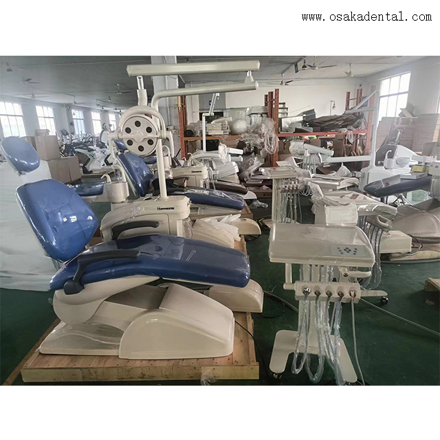 Sillón dental con carro móvil y diseño ergonómico