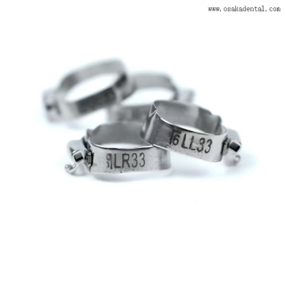 Banda molar de ortodoncia dental