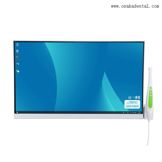 Sistema cameral intraoral con computadora integrada con pantalla táctil