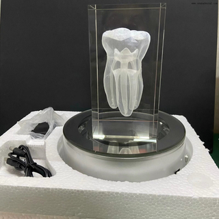 Forma de dientes dentales para decoración de clínicas dentales.