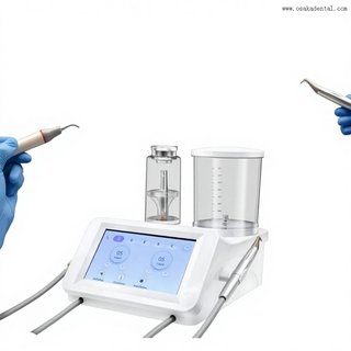 Escalador dental con profilaxis de aire, máquina dos en uno