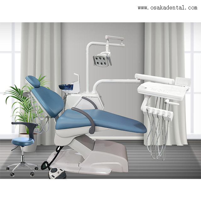 Silla Dental Smart Cover con taburete de dentista para clínica dental con material de impresión de alinato dental