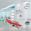 Repuesto de unidad de sillón dental de acero inoxidable, soporte de almohada dental para unidad dental osakadental
