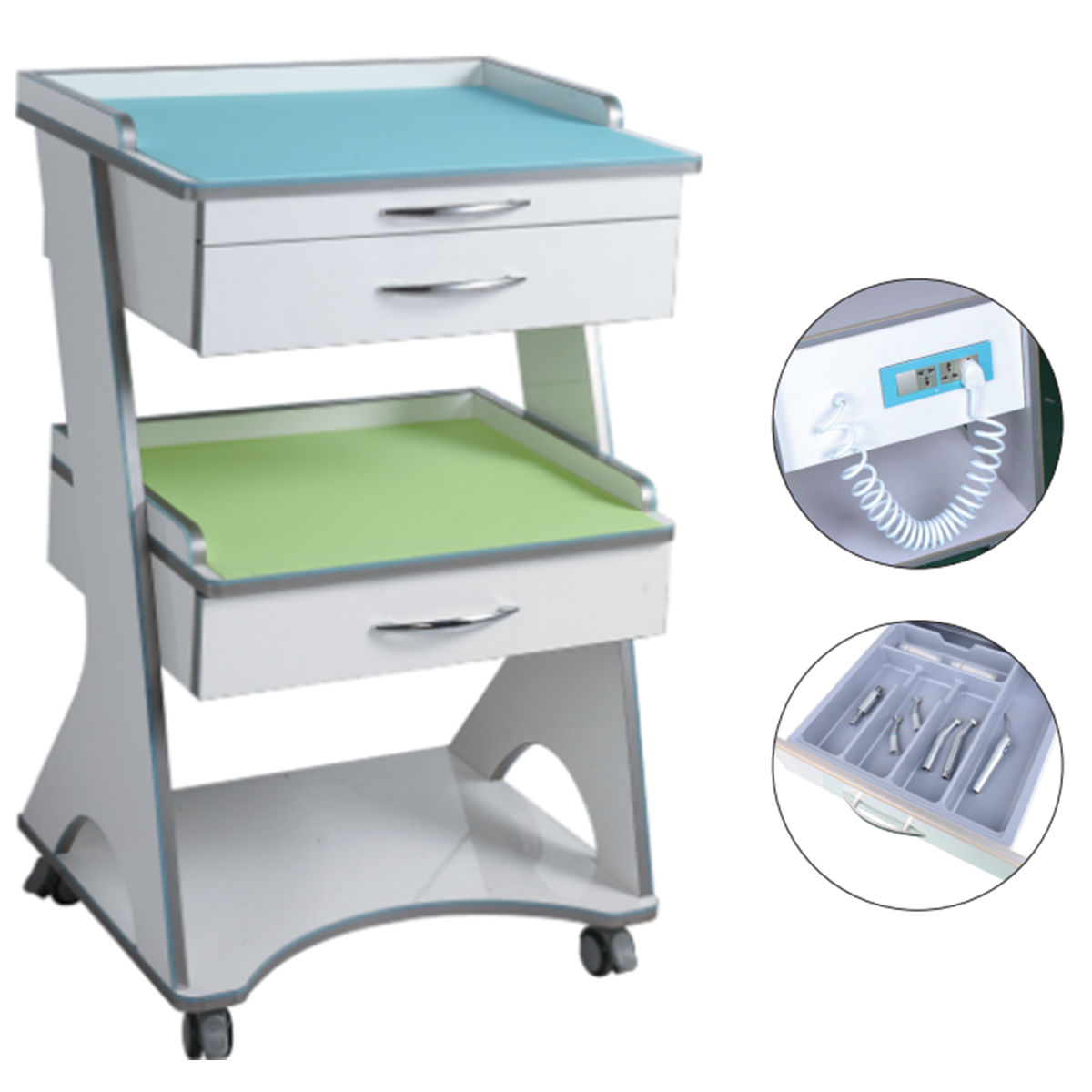 Gabinete dental médico de Moblie para clínica y hospital