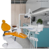 Cómoda unidad de silla dental eléctrica con luz LED