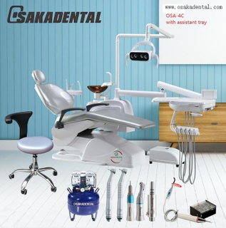 La unidad dental dental más barata de Osaka con la bandeja asistente OSA-4C