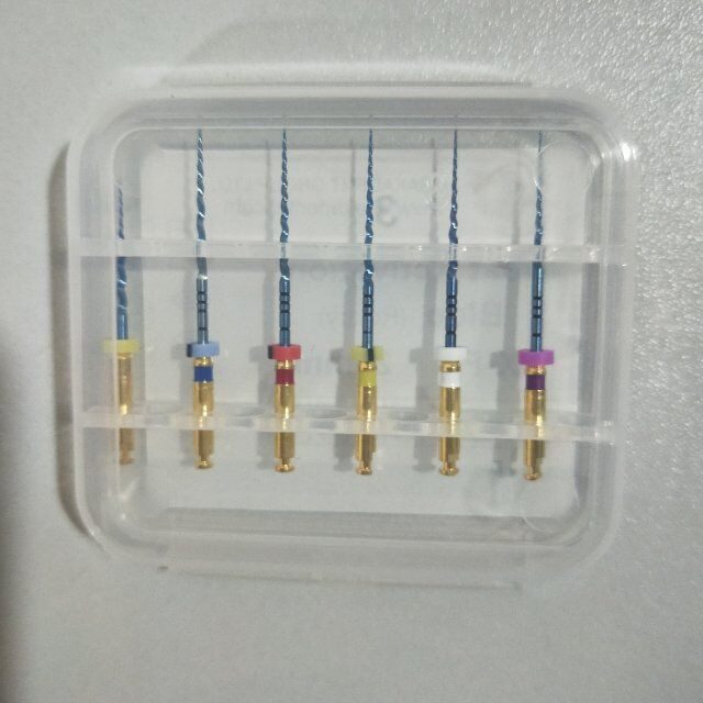 Archivos endodónticos rotativos azules NITI