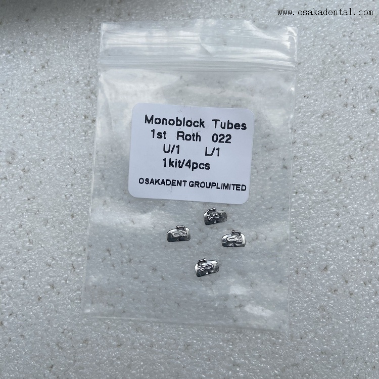 Ortodoncia Dental 1er/2do Molar Bucal Tubo Roth/MBT OSA-F716