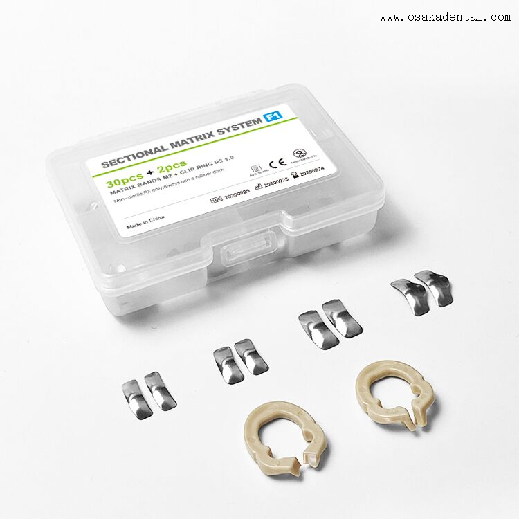 KIT DE MATRIZ SECCIONAL para tratamiento dental para pieza de mano dental