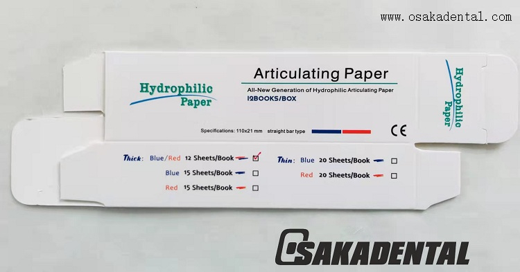 Papel para articular dental Papel para consumibles dentales