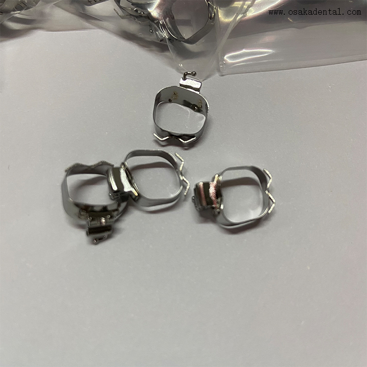 Accesorios de ortodoncia dental Banda molar dental con tacos