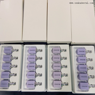 Diferentes tipos de bloques cerámicos con mandriles