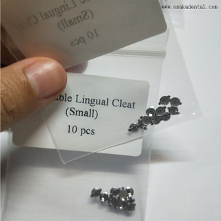 Accesorios de ortodoncia dental Taco lingual adherible dental