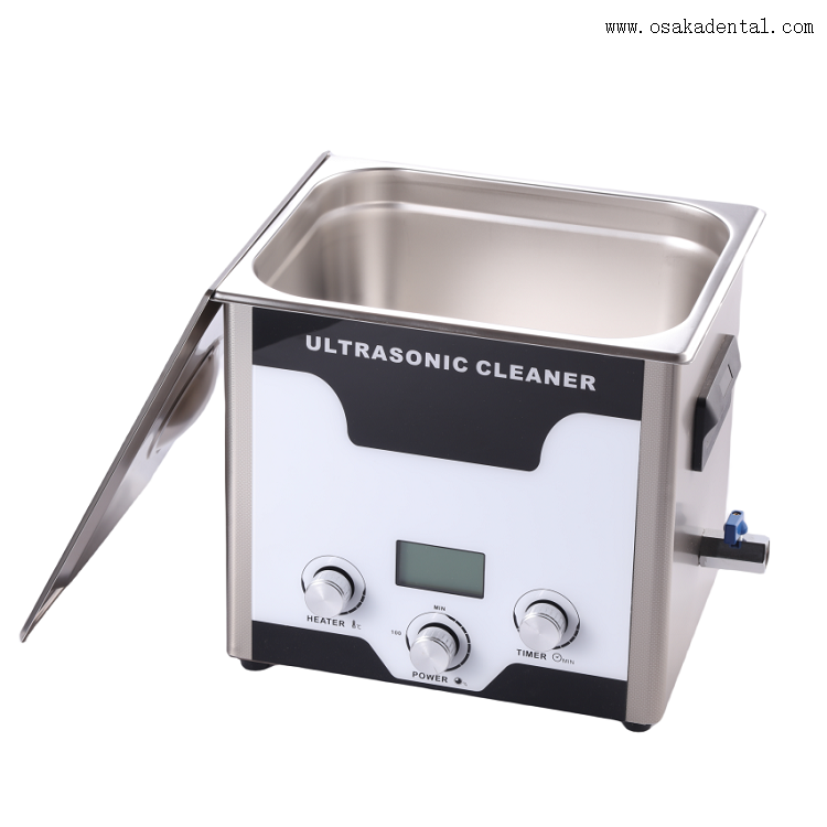 Limpiador ultrasónico profesional de diseño de poco ruido Dental Usedn con panel LCD