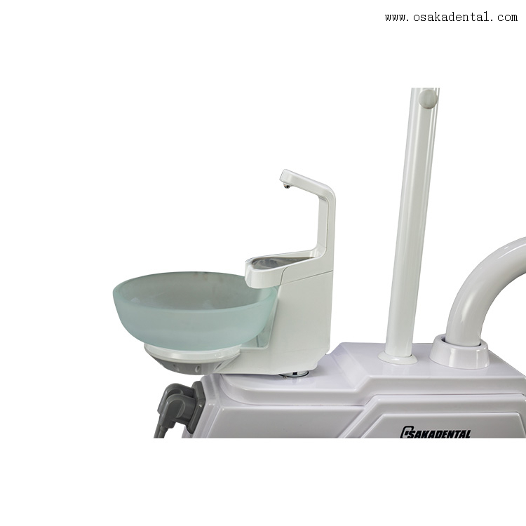 Nuevo tipo de unidad dental multifuncional con pedal