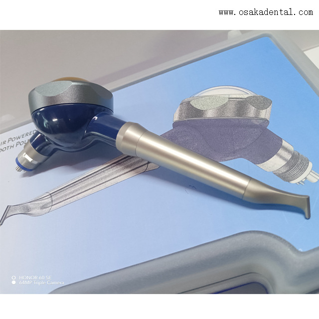 Pistola de chorro de arena dental profesional para una higiene bucal avanzada