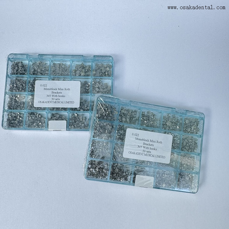 Monobloque ortopédico dental/soporte adherible 50 juegos/caja