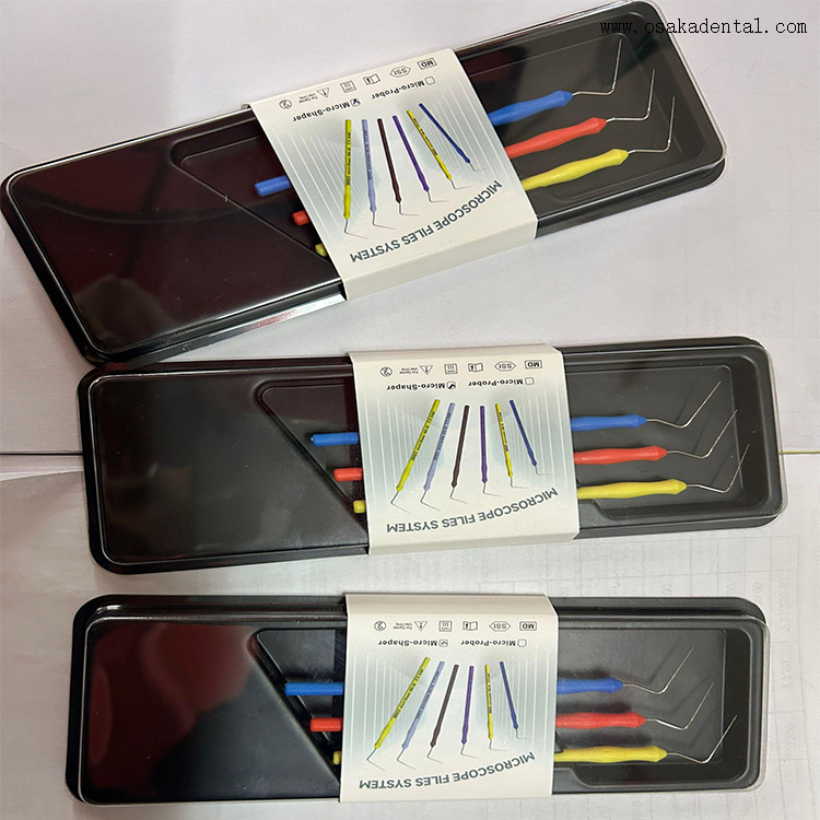 Microsonda dental y microafilador