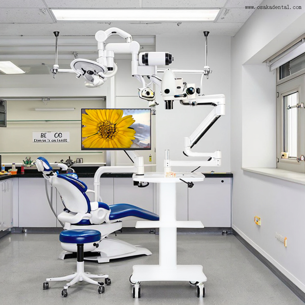 Microscopio dental quirúrgico