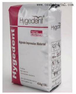 Polvo de impresión de alginato: fraguado rápido y preciso para moldes dentales preliminares