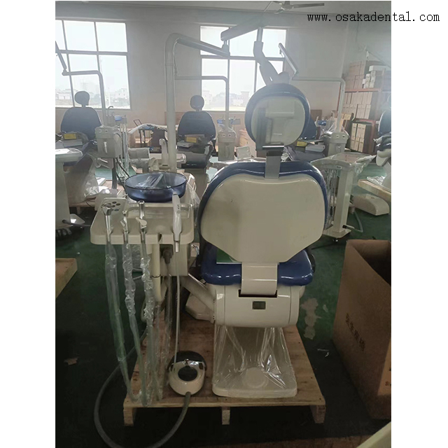 Sillón dental con carro móvil y diseño ergonómico