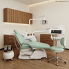 Unidad de sillón dental de alta calidad con bandeja de instrumentos con pantalla táctil