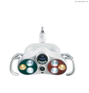 Luz quirúrgica con sensor de funcionamiento dental con grabación de cámara de vídeo