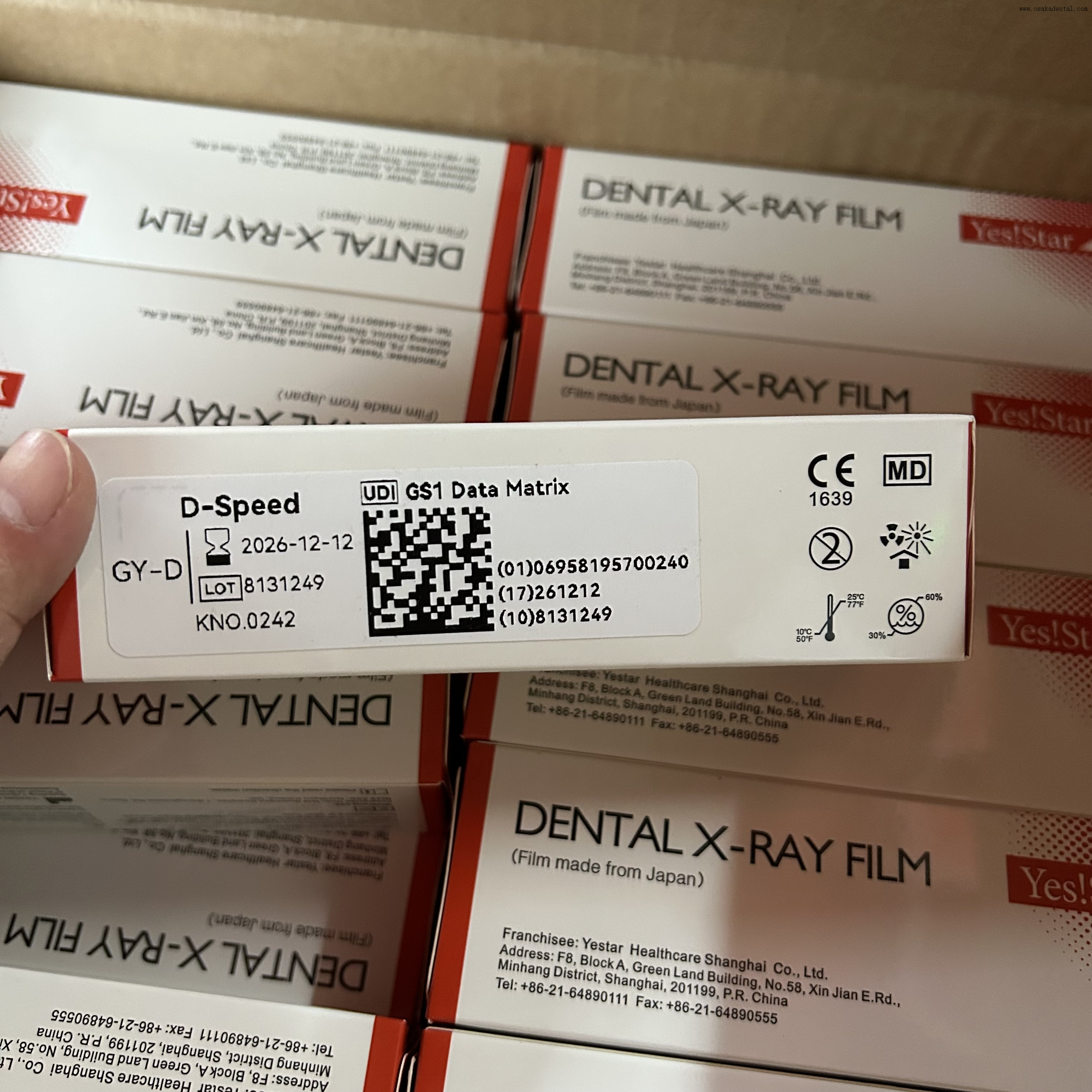 Películas de rayos X dentales para uso en habitaciones luminosas de alta calidad Sí, película de rayos X dentales Star X-ray
