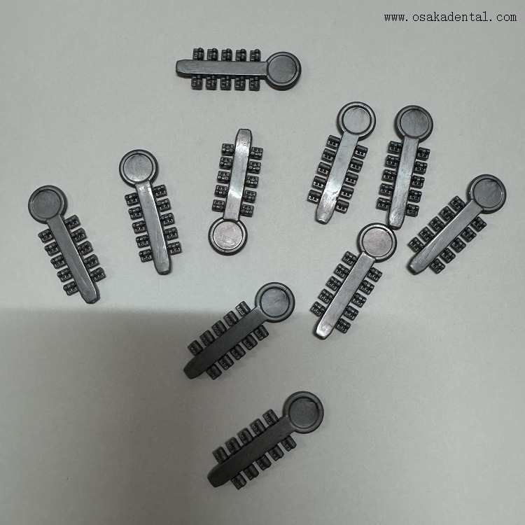 Cuñas de rotación de ortodoncia dental cuña de goma de alta elasticidad