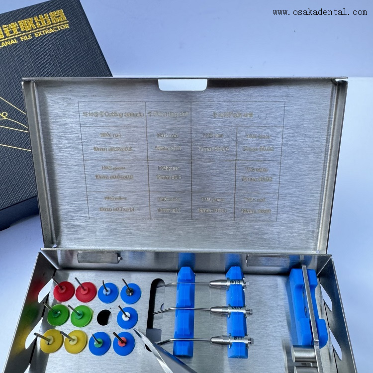 Extractor de archivos de conducto radicular dental OSA-EF-3