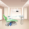 Silla dental de color verde con silla dental de alta calidad multifuminista